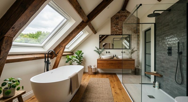 Attic Bathroom Remodeling in Portage County, OH