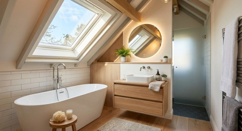 Attic Bathroom Remodeling in Portage County, OH