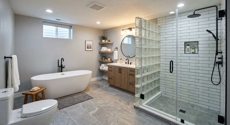 Basement Bathroom Remodeling in Portage County, OH