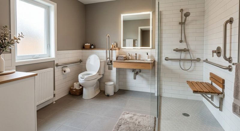 Bathroom Modification in Portage County, OH
