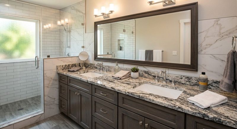Granite Shower Installation in Portage County, OH