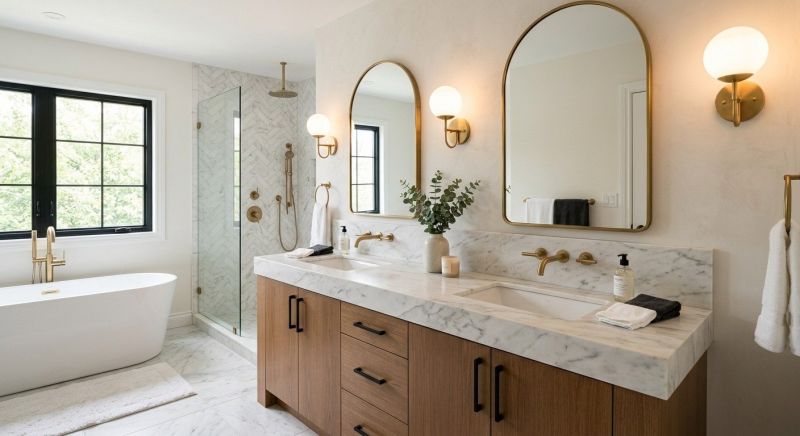 Luxury Bathroom Installation in Portage County, OH