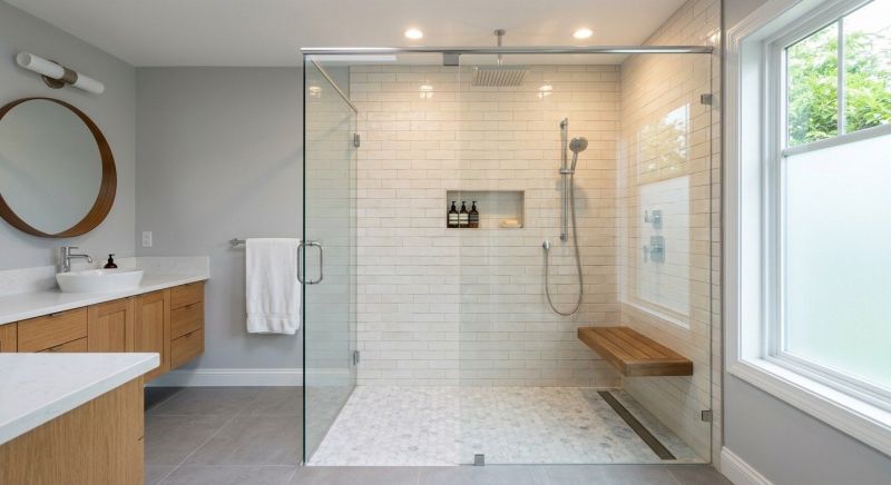 Shower Enlargement in Brecksville, OH