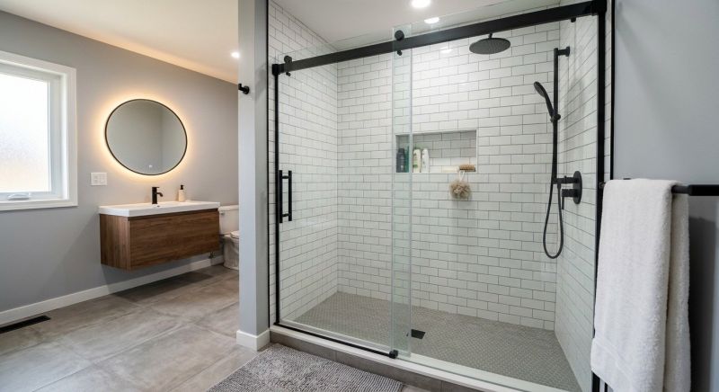 Tub To Shower Conversion in Kent, OH