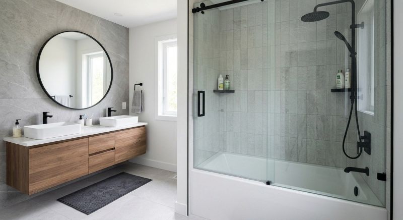 Tub To Shower Conversion in Portage County, OH
