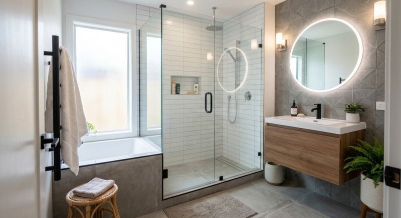 Tub To Shower Conversion in Portage County, OH