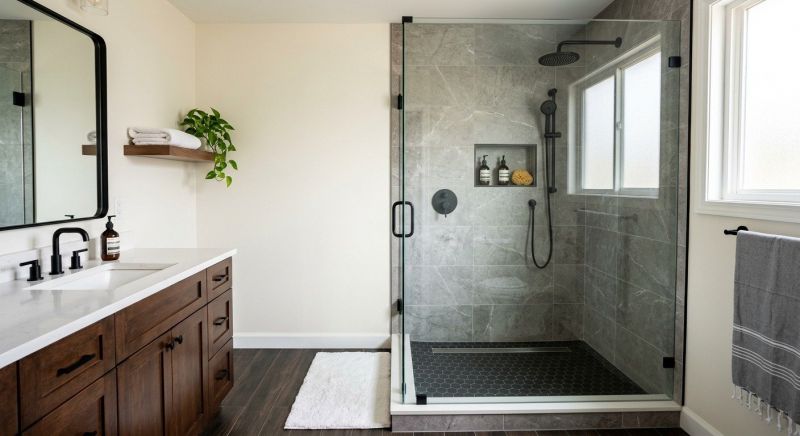 Tub To Shower Conversion in North Canton, OH