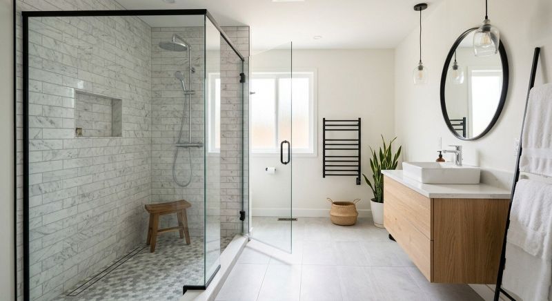 Tub To Shower Conversion in Tallmadge, OH